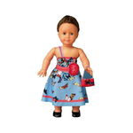 Set de croitorie hainute pentru papusi Couture Nataly Butterfly, Dress Your Doll