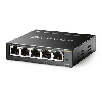SWITCH TP-LINK 5 porturi Gigabit. carcasa metalica and TL-SG105S and include timbru verde 1.5 lei