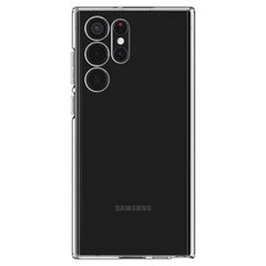 Husa SPIGEN Husa Liquid Crystal Samsung Galaxy S22 Ultra Crystal Clear