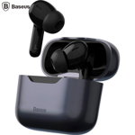Casti True Wireless Baseus Simu S1 Pro Bluetooth 5.1, ANC, Microfon (Gri), BASEUS