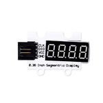 Modul Display de 7 Segmente și 4 Cifre 5V, BigBuy Tech