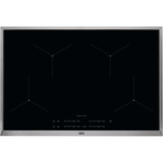 Plita incorporabila AEG IAE64413XB, Inductie, 4 zone de gatit, Touch Control, Conectivitate hota, SenseBoil, Timer, 60 cm, Negru