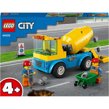 LEGO® City - Autobetoniera 60325, 85 piese, Multicolor, LEGO