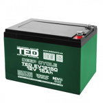 Acumulator AGM VRLA 12V 15A Deep Cycle 151mm x 98mm x h 95mm pentru vehicule electrice M5 TED Battery Expert Holland TED003775 4