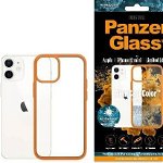 PanzerGlass Etui ClearCase do iPhone 12 Mini Orange Antibacterial, PanzerGlass