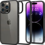 Husa Spigen Ultra Hybrid iPhone 14 Pro neagra, Spigen