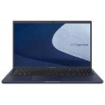 Laptop Business ASUS ExpertBook B1, B1502CBA-BQ0755, 15.6-inch, FHD (1920 x 1080) 16:9, i5-1235U Processor 1.3 GHz (12M Cache, up to 4.4 GHz, 10 cores), 1x DDR4 SO-DIMM slot, 1x M.2 2280 PCIe 4.0x4, DDR4 8GB, 512GB M.2 NVMe PCIe 4.0 SSD, 60Hz, 250nits, A, Asus