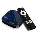 TV Box Hako Pro Negru, 4K, Android 11, 4GB RAM, 64GB ROM, Amlogic S905Y4-B, Asistent Google, Digital Dolby Plus, AV1, Bluetooth 5, HDMI, Hako