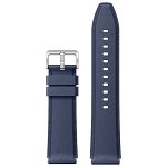 Curea smartwatch din piele compatibila cu Xiaomi Watch S1, Albastru, Xiaomi