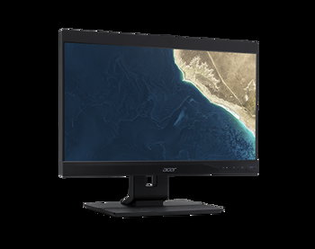 Sistem All in One Acer Veriton VZ4660G 21.5 inch FHD Intel Pentium G5420 4GB DDR4 500GB HDD 128GB SSD Black
