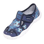 Pantofi cu interior de bumbac pentru baieti Wi-GGa-Mi Adas Albastru mar. 36, VI-GGA-MI