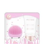 FOREO kit de îngrijire a pielii faciale Set LUNA go Pearl Pink