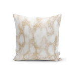Față de pernă Minimalist Cushion Covers Golden Lines Marble, 45 x 45 cm, Minimalist Cushion Covers