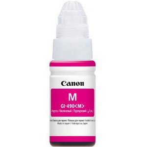 Cartus cerneala Canon GI-490 M, magenta, capacitate 70ml, pentru echipamente CISS G1400 / G2400 / G3400 / G4400 / G1411 / G2411 / G3411 / G4411., Canon