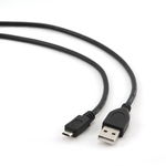 CABLU   USB2.0 A - Micro B-plug 0.5m, bulk, (CCP-mUSB2-AMBM-W-0.5M), GEMBIRD