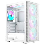 Carcasa MONTECH Carcasa X3 Mesh Fara sursa  Midi-Tower, RGB, Tempered Glass Alb