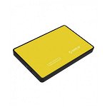 Rack Orico, compatibil HDD/SSD 2.5" SATA III, USB 3.0, Galben - 61868730