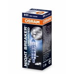 Bec Osram Night Breaker Unlimited, H1, 12V, 55W, OSRAM