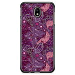 Cazul Bjornberry Samsung Galaxy J3 (2017) - Purple Stars, 