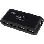 Hub Logilink UA0085, 4 porturi,USB 2.0, include alimentarea, LogiLink