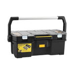 Cutie pentru depozitare scule Stanley 1-97-514, 24inch, 670 x 323 x 251 mm, organizator (Galben/Negru), Stanley