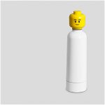 Sticla apa LEGO alb