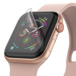 Folie Silicon Ultra Rezistenta Ringke Easy Flex Compatibila Cu Apple Watch 4/5 40mm ,transparenta,3 Bucati In Pachet