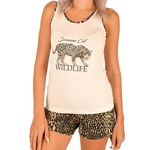 Pijama Nicoleta pentru alba Wildlife, 