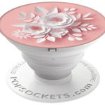 Suport Popsockets Stand Adeziv Paper Flowers, Popsockets