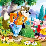 Puzzle 20 Maxi piese Three Little Pigs - Castorland, 