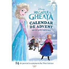 Regatul de gheață - Calendar de Advent - Hardcover - Litera mică, 