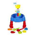 Loc de joaca pentru plaja Sand and Water Table, 7 accesorii incluse, tip castel