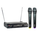 Set 2 microfoane wireless uhf 863.2 and 864.2 mhz party-200uhf