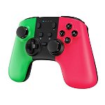 Controller Wireless Stoga Pro Game pentru Nintendo Switch (Verde/Roz), STOGA