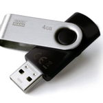 Stick memorie 4 GB, Flash drive USB 2.0, Goodram UTS2, GOODRAM