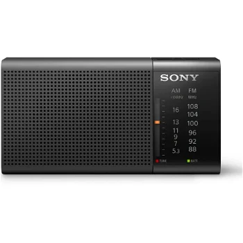 Radio portabil Sony ICF-P37, AM/FM, Negru