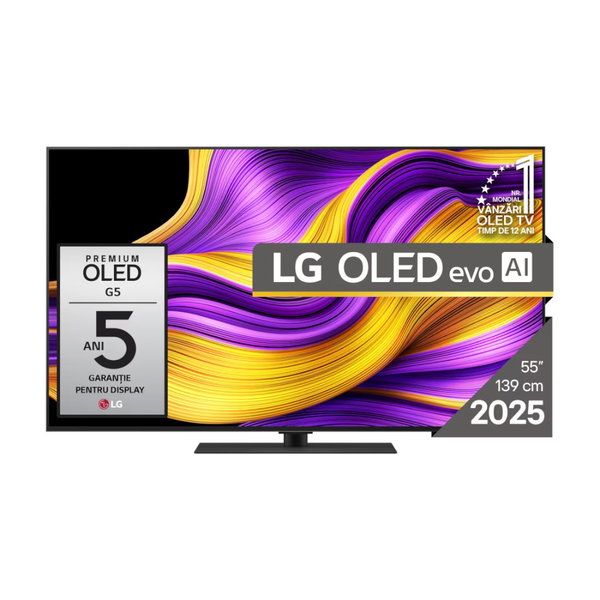Televizor OLED Evo Smart LG 55G53LS, Ultra HD 4K, HDR, 139cm