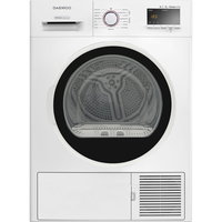 Uscator de rufe Daewoo DDR-VH8A2, Pompa de caldura, 8 kg, 15 programe, Clasa A++, Control electronic, Sistem de uscare cu senzor, Afisaj LED, ChildLock, Alb, Daewoo Uscator de rufe Daewoo DDR-VH8A2, Pompa de caldura, 8 kg, 15 programe, Clasa A++, Control electronic, Sistem de uscare cu senzor, Afisaj LED, ChildLock, Alb, Daewoo