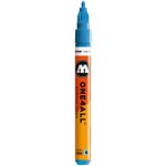 Marker acrilic Molotow ONE4ALL™ 127HS, 2 mm, shock blue, Molotow