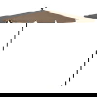 Umbrela de gradina cu stalp vidaXL, antracit, 210x140 cm 315545