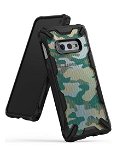 Protectie spate Ringke FUSION X Design pentru Samsung Galaxy S10 Lite (Verde)