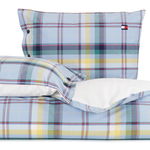 Cearceaf pentru pilota Tommy Hilfiger Madras 140x200cm Multicolor, Tommy Hilfiger