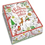 20 Christmas Cards To Colour - Carte Usborne (5+)