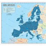 Harta fizico-geografica Europa, 50x70, 