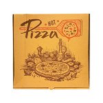 Cutie pizza 28x28x3.5 cm Kraft, Horeca