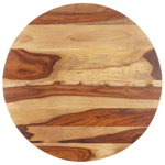 vidaXL Blat de masă, 40 cm, lemn masiv sheesham, rotund, 15-16 mm, vidaXL