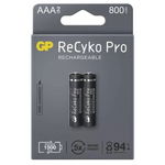 GP Batteries Acumulatori ReCyko Pro 850mAh AAA (R03) 1.2V NiMH, paper box 2 buc