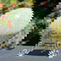 Piatra lunii cu garnierit sfera m2, druzy.ro - Cristale, Home Deco