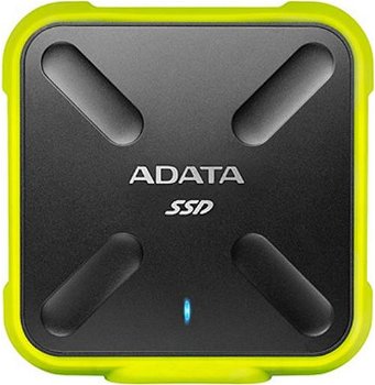 SSD Extern ADATA SD700, 512GB, Galben, USB 3.1
