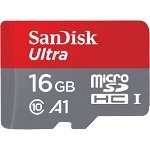 Card De Memorie Sandisk Micro Sd Ultra A1 - 16gb Clasa 10, Sandisk